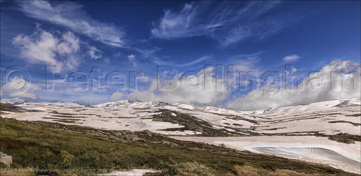 Peter Bellingham Photography Summit Walk View - Kosciuszko NP - NSW T (PBH4 00 10498)